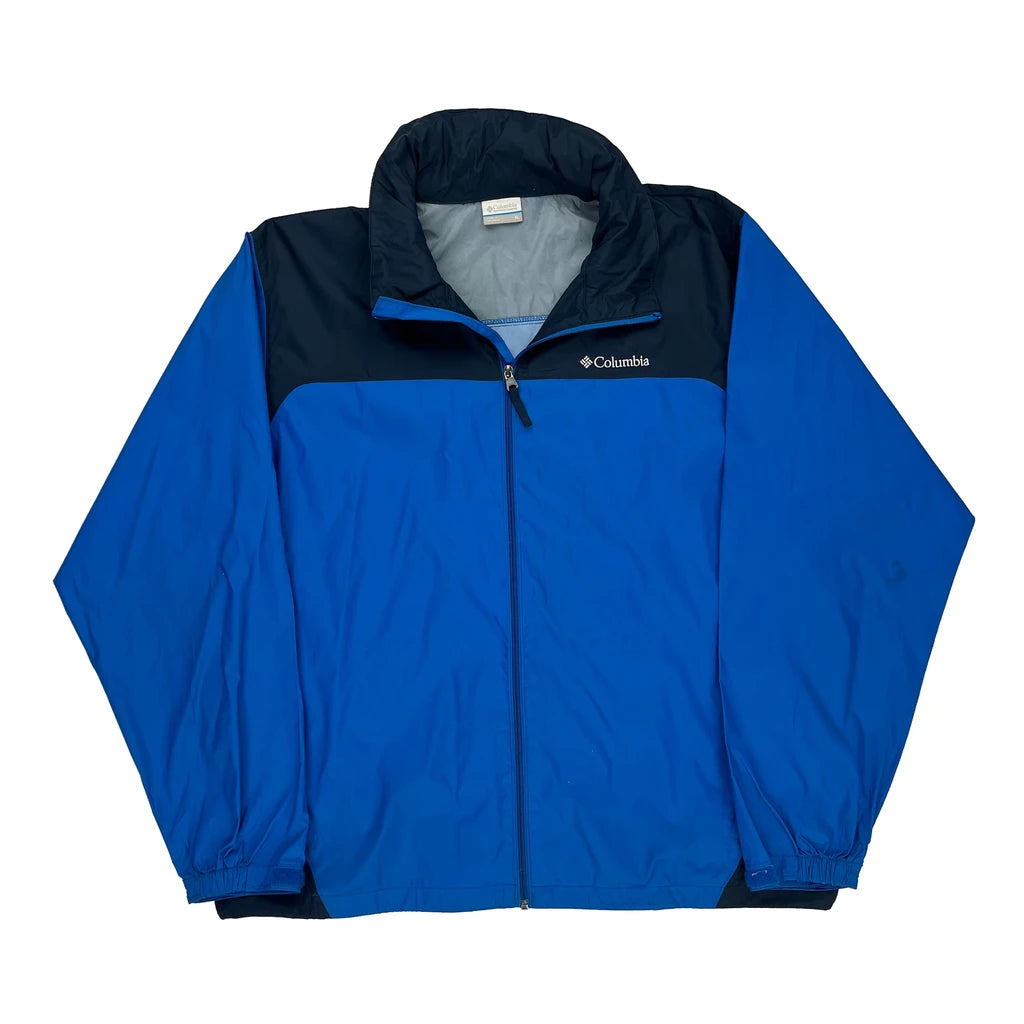 image of Columbia Windbreaker - XL Blue Nylon