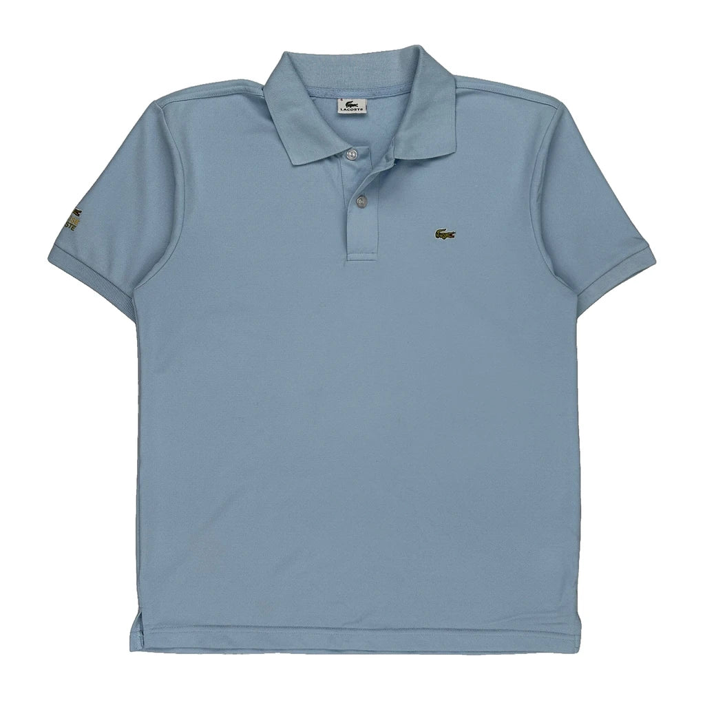 image of Lacoste Polo Shirt - XL Blue Cotton