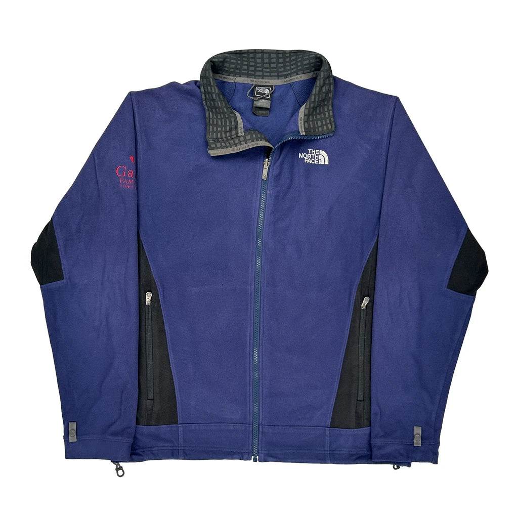 image of Gale Family Ymca The North Face Fleece Jacket - XL Blue Polyester