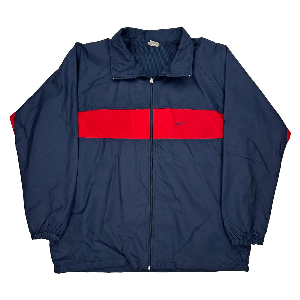 image of Nike Track Jacket - XL Navy Polyester