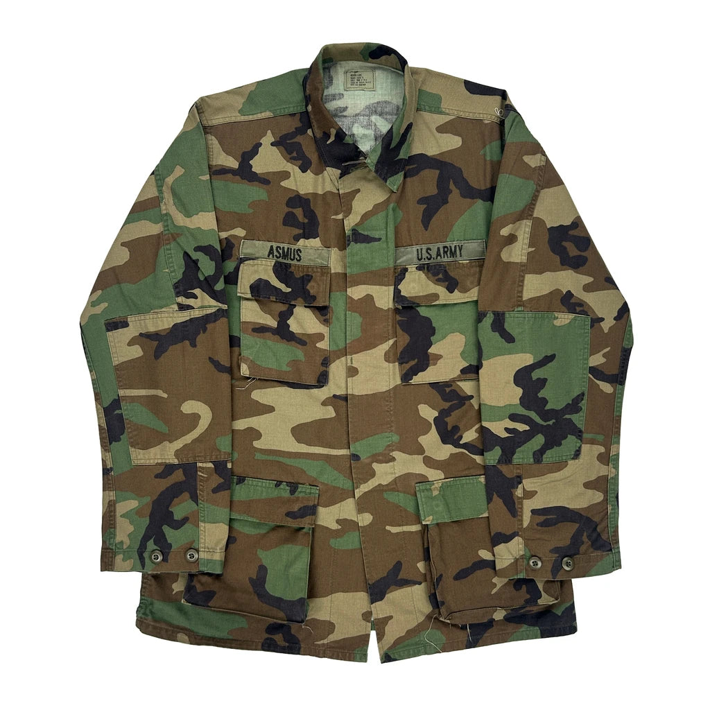 image of U.S. Army Unbranded Jacket - Medium Camo Cotton Blend