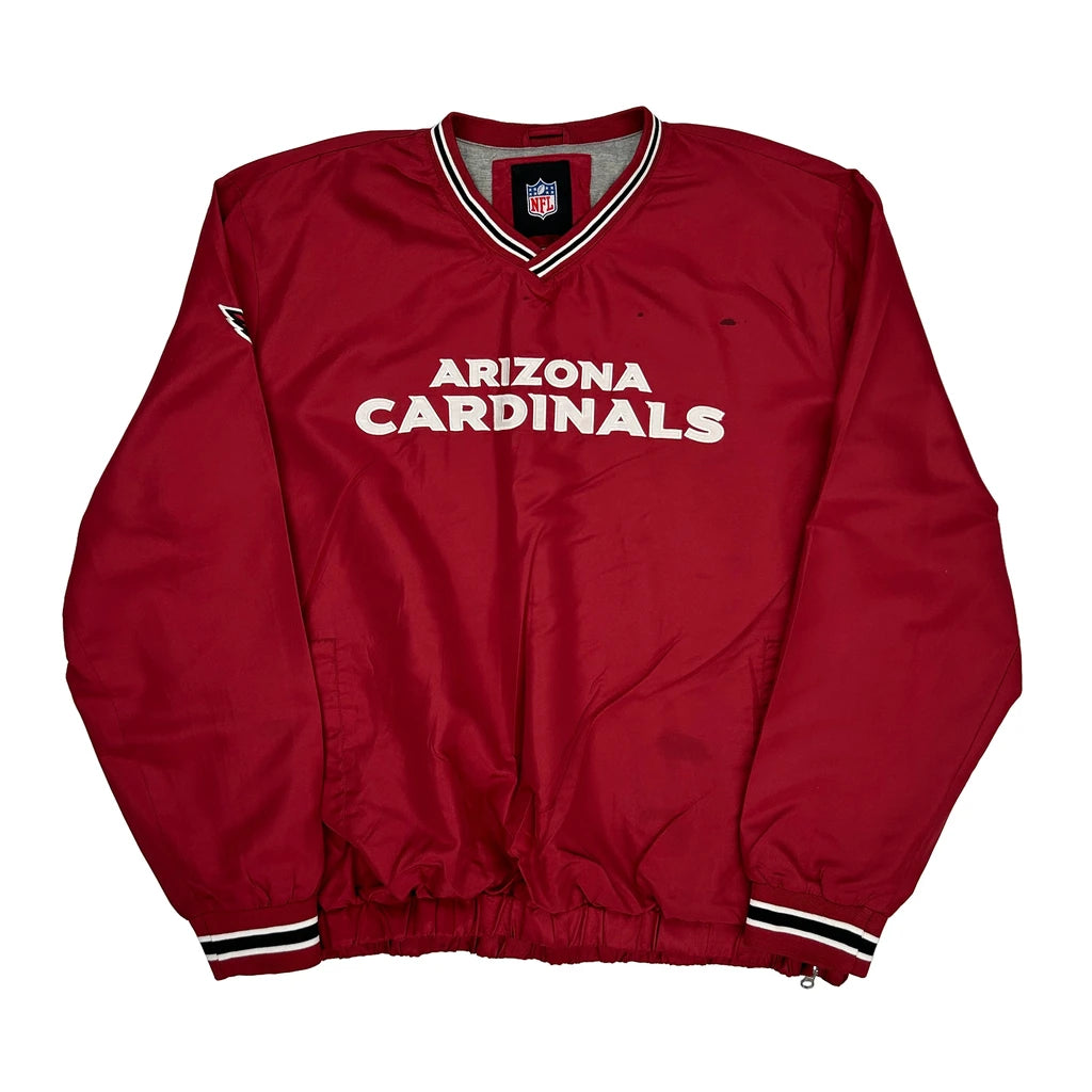 image of Arizona Cardinals Nfl Windbreaker - 2XL Red Polyester