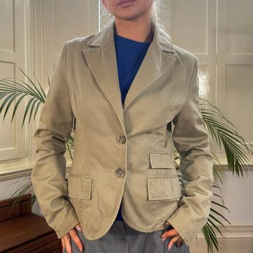 Terranova Jacket - Large Khaki Cotton