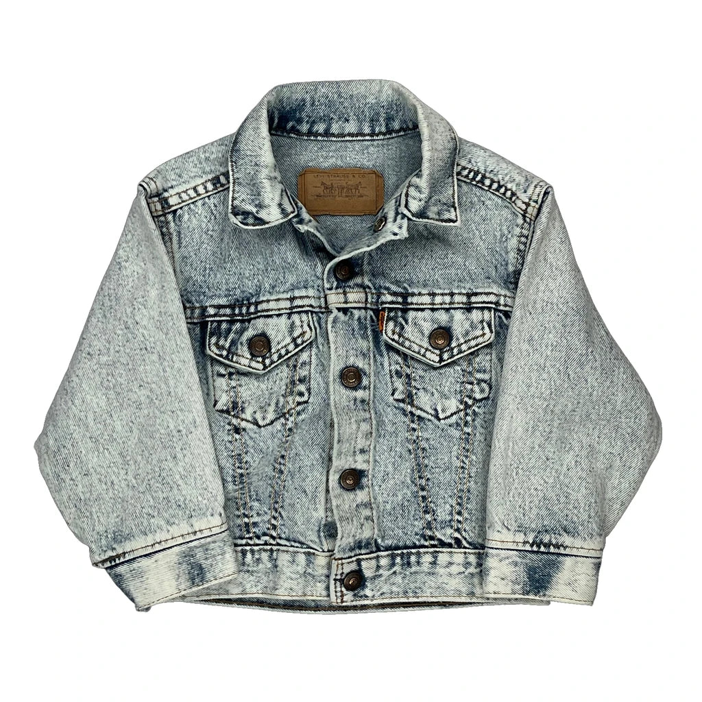 image of Age 2 Levis Denim Jacket - XS Acid Wash Denim