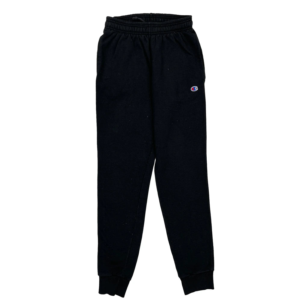 image of Champion Joggers - Small Black Cotton Blend