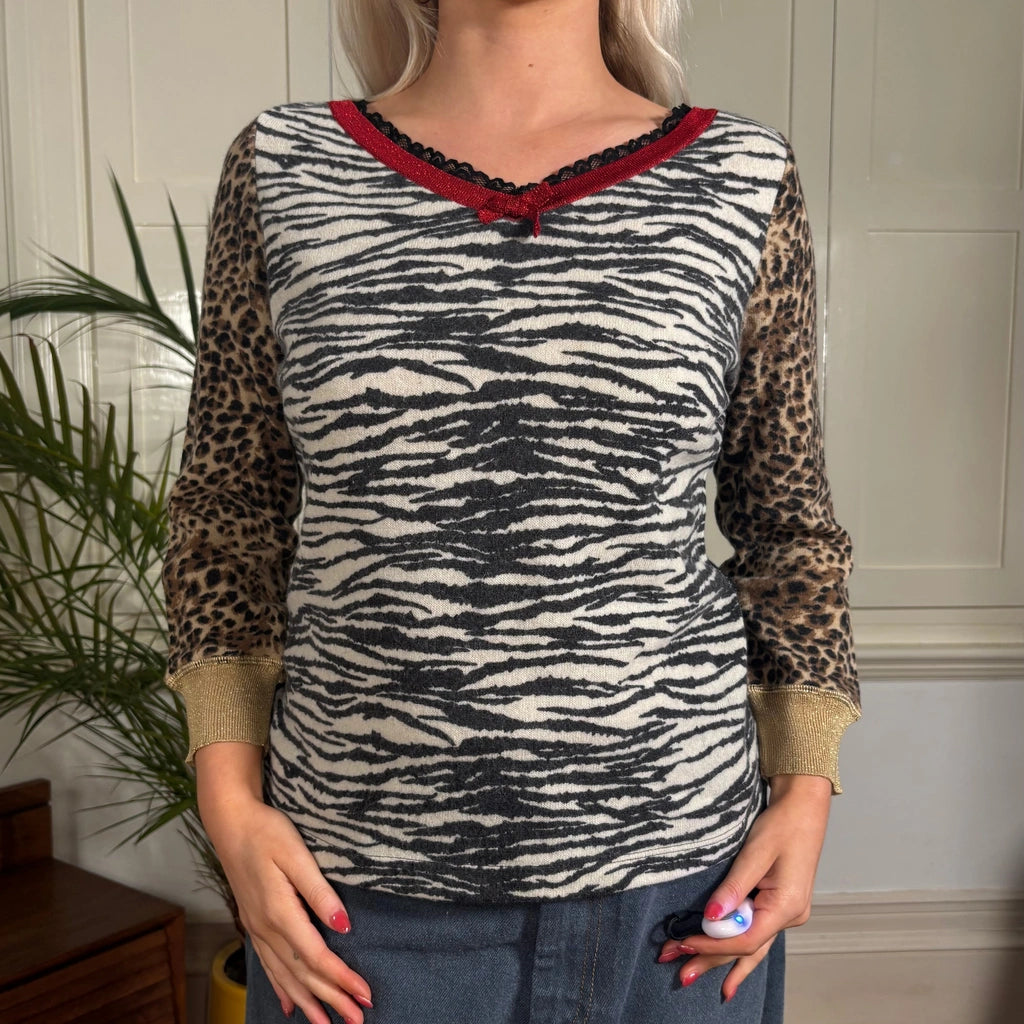 image of 22 Maggio Jumper - Medium Multicoloured Wool Blend
