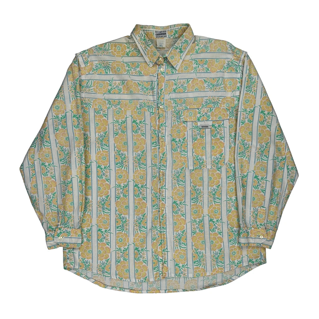 image of Genesis Patterned Shirt - XL Multicoloured Cotton
