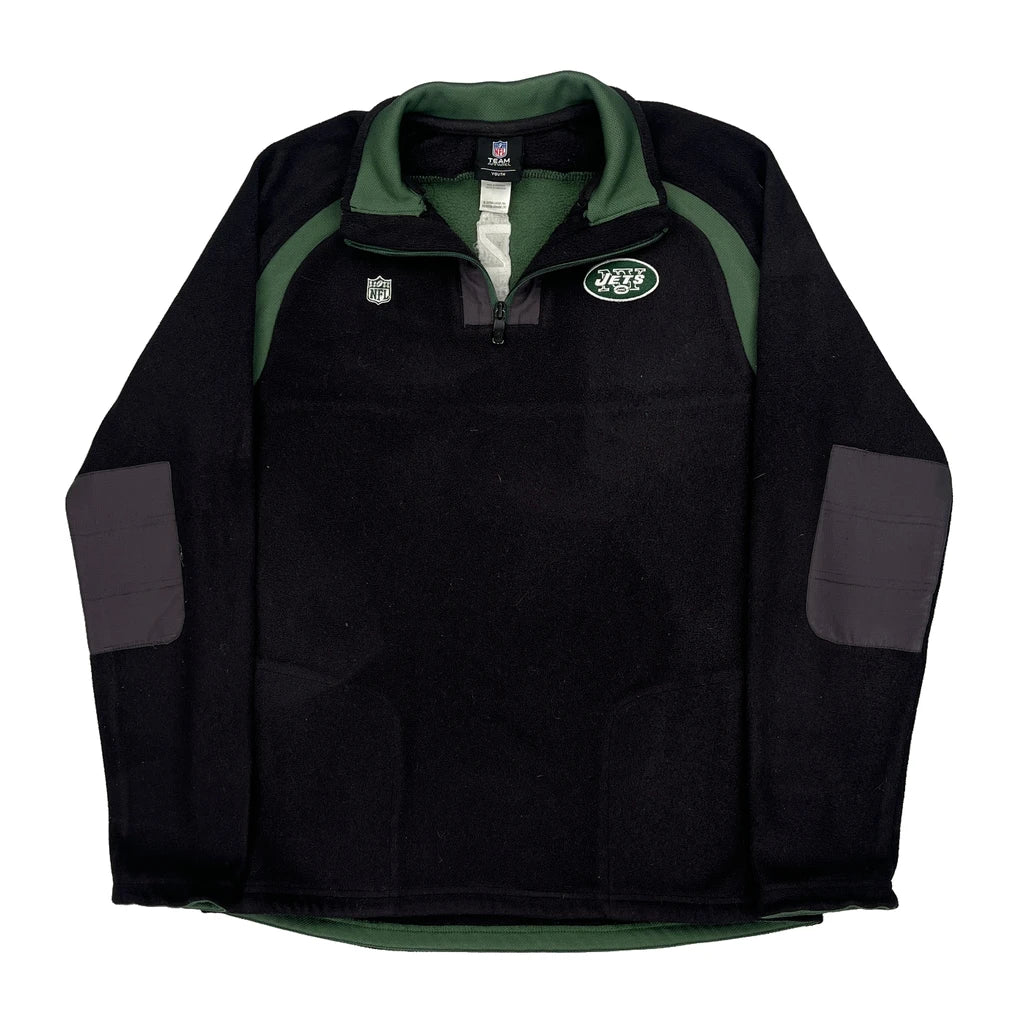 image of Age 14-16 New York Jets Nfl Fleece - XL Black Polyester