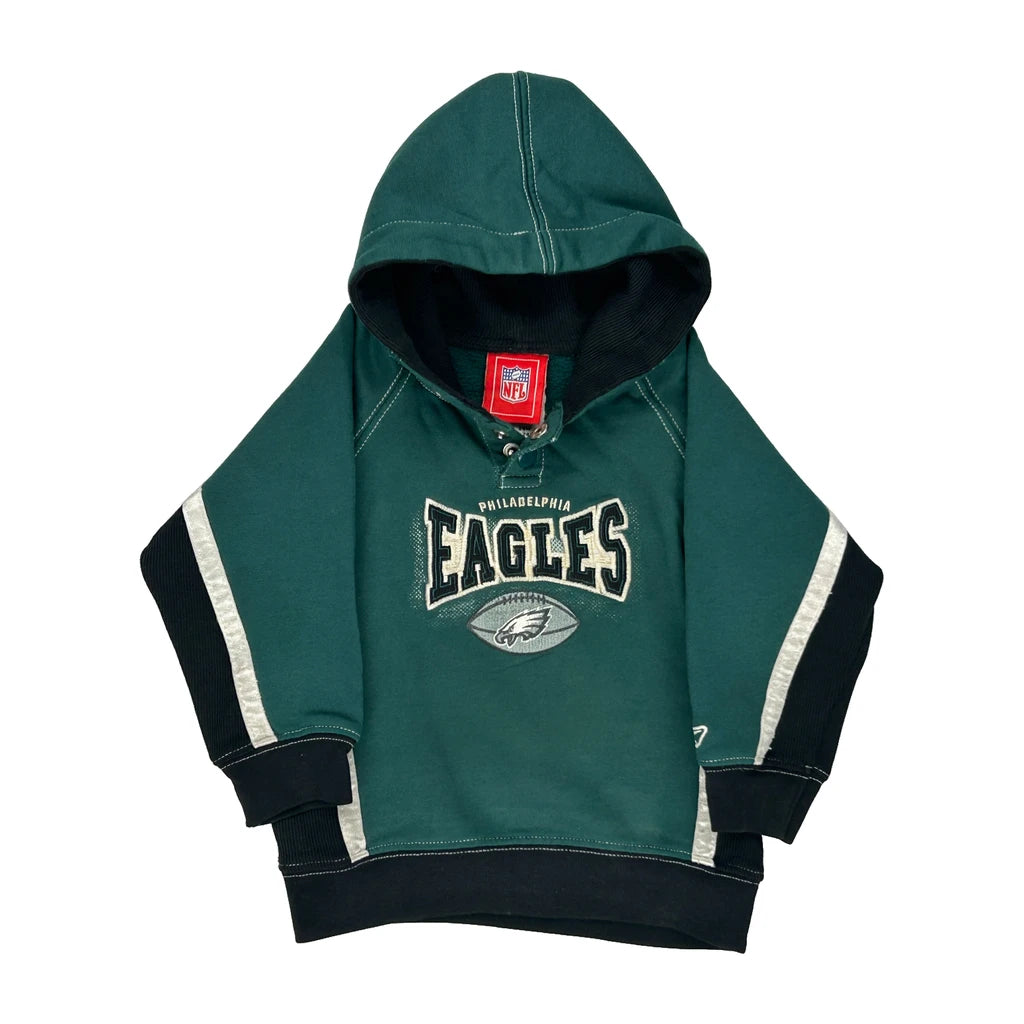image of Age 24 Months Philadelphia Eagles Nfl Hoodie - Small Green Cotton Blend