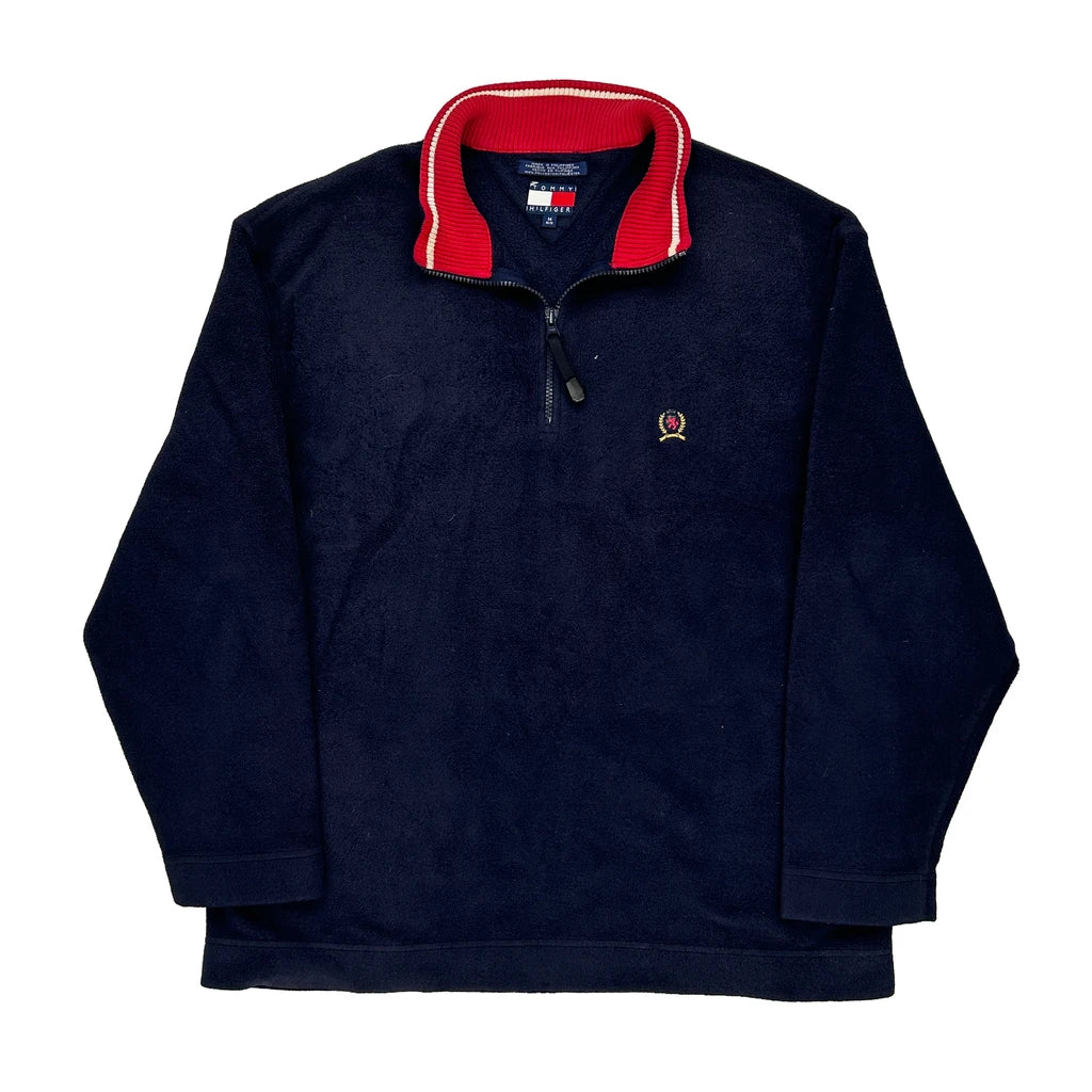Image of Tommy Hilfiger Fleece - Medium Navy Polyester
