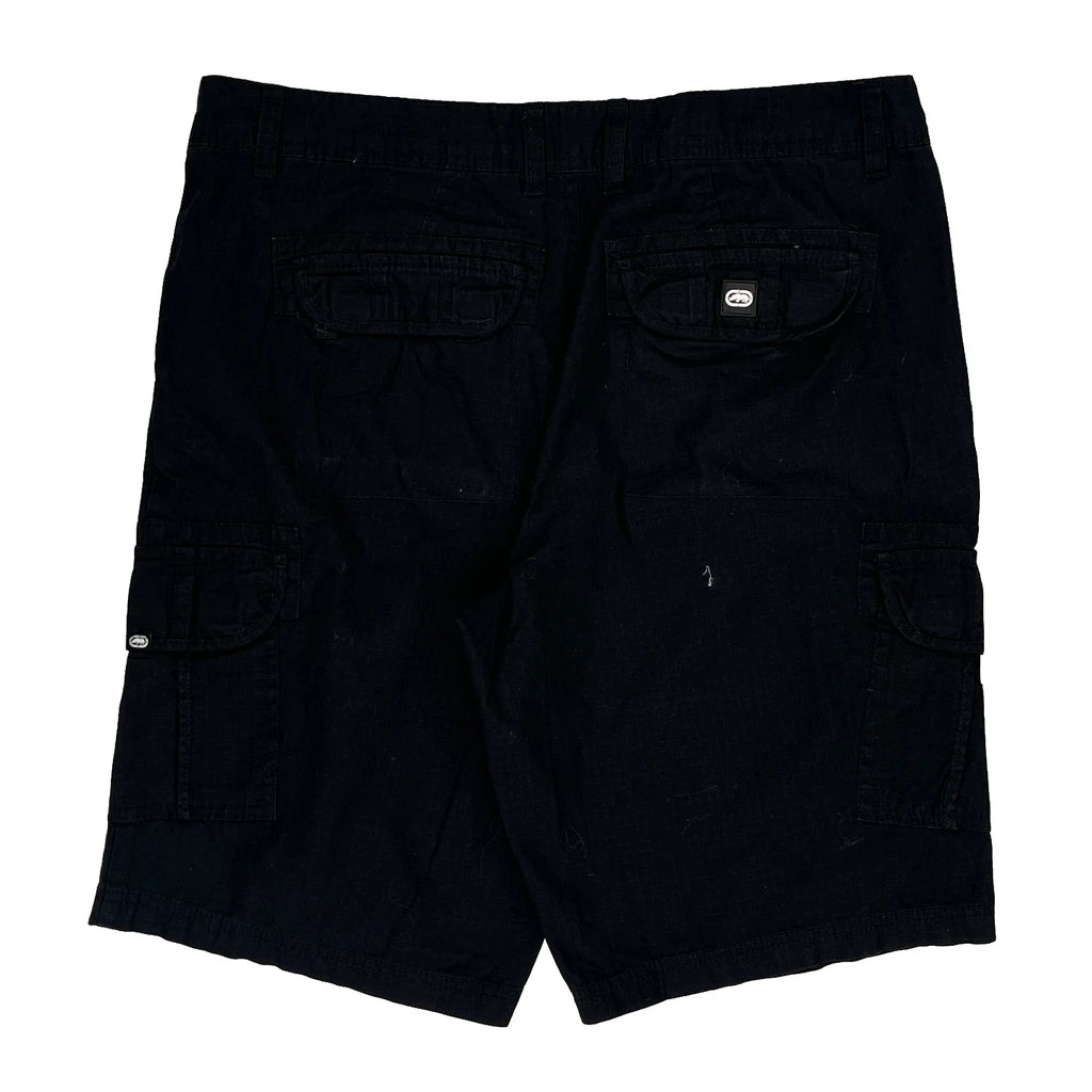 image of Ecko Unltd Cargo Shorts - 36W 12L Black Cotton