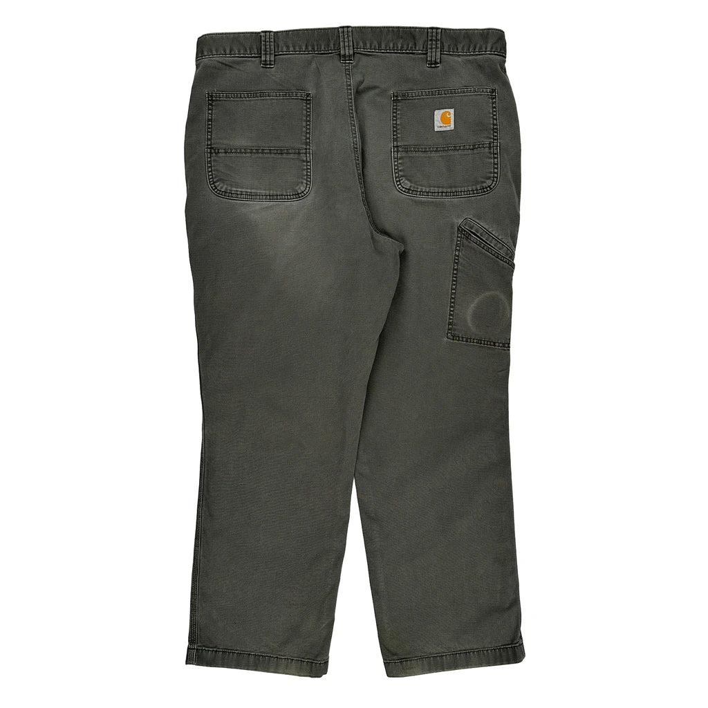 image of Carhartt Trousers - 40W 29L Grey Cotton Blend