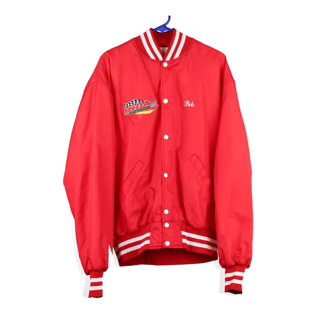 image of Cam Snappers Holloway Bomber Jacket - XL Red Polyester