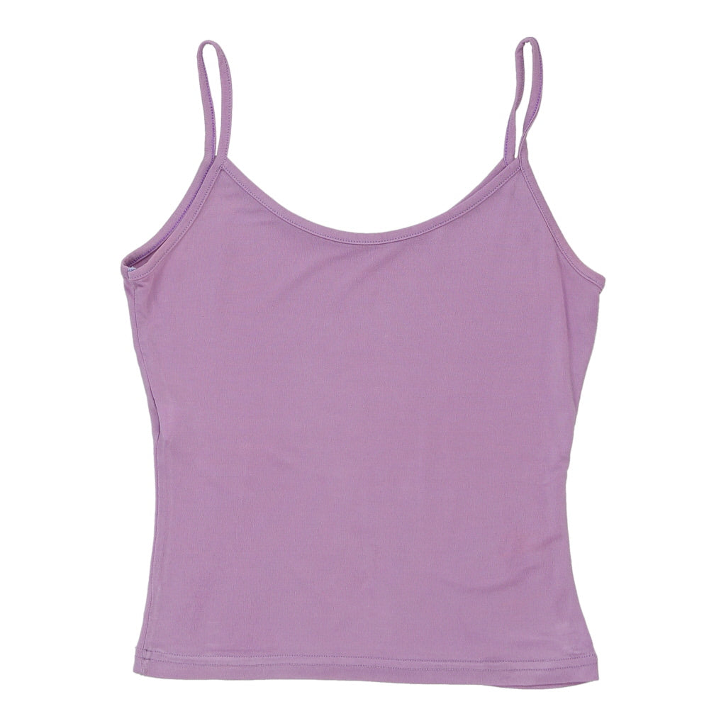 image of Unbranded Strap Top - Large Purple Acetate