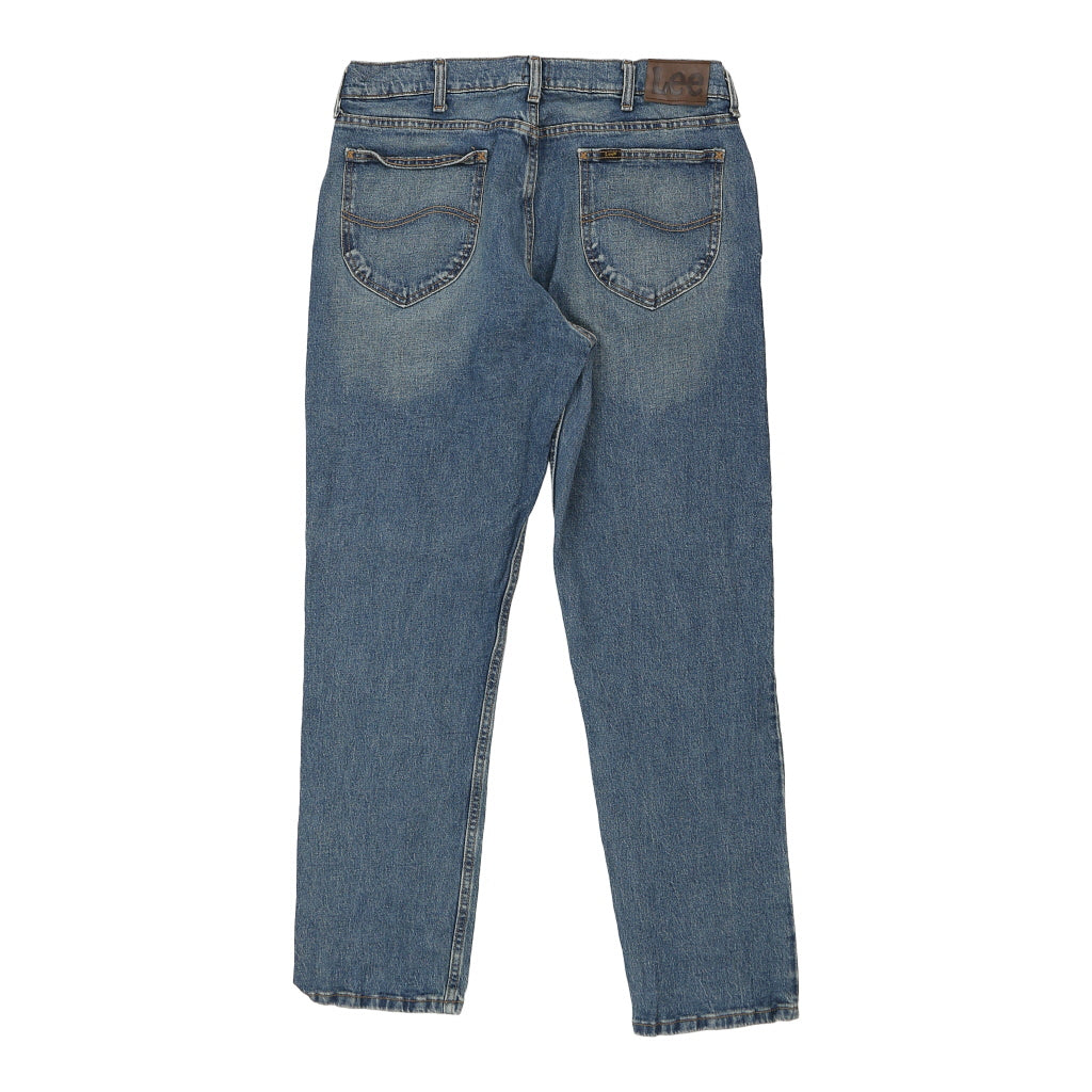 image of Lee Jeans - 36W 30L Blue Cotton