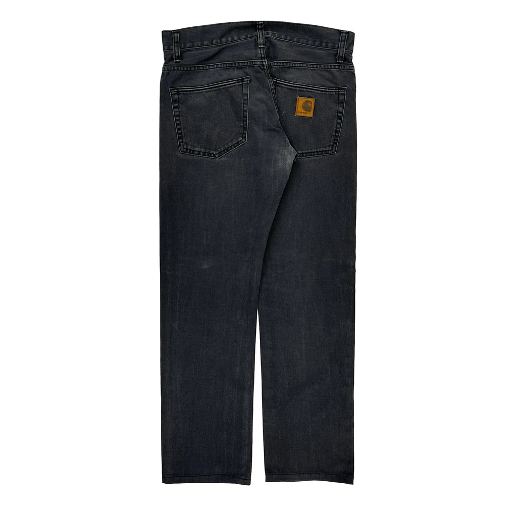 image of Carhartt Jeans - 33W 30L Dark Wash Cotton
