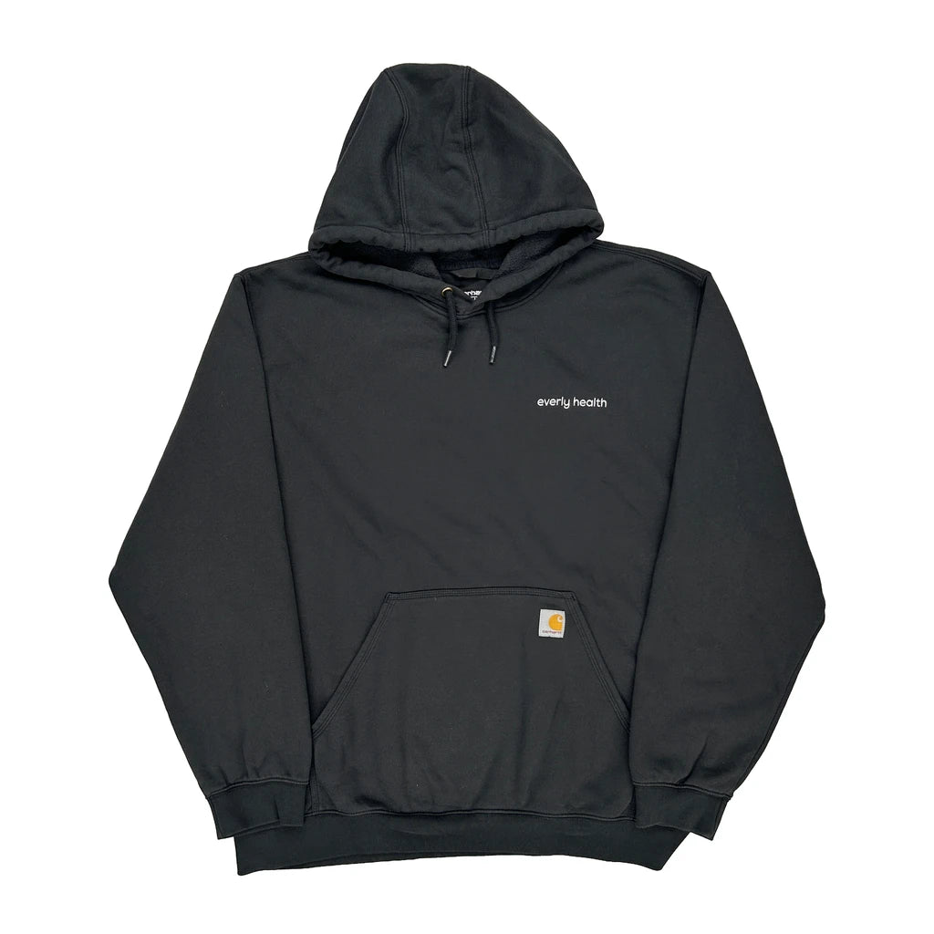image of Everly Health Carhartt Hoodie - 2XL Black Cotton Blend