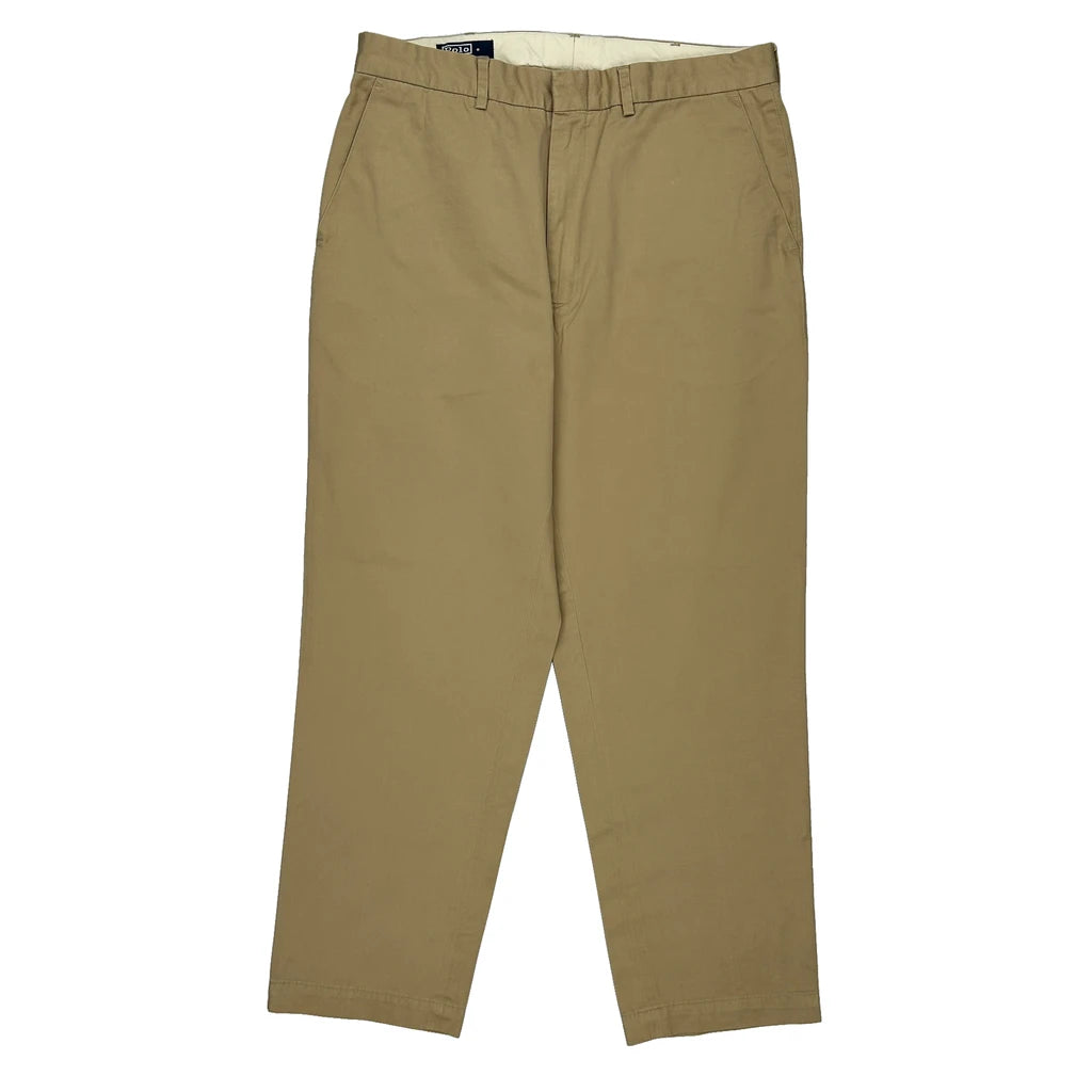 image of Ralph Lauren Chinos - 34W 28L Beige Cotton