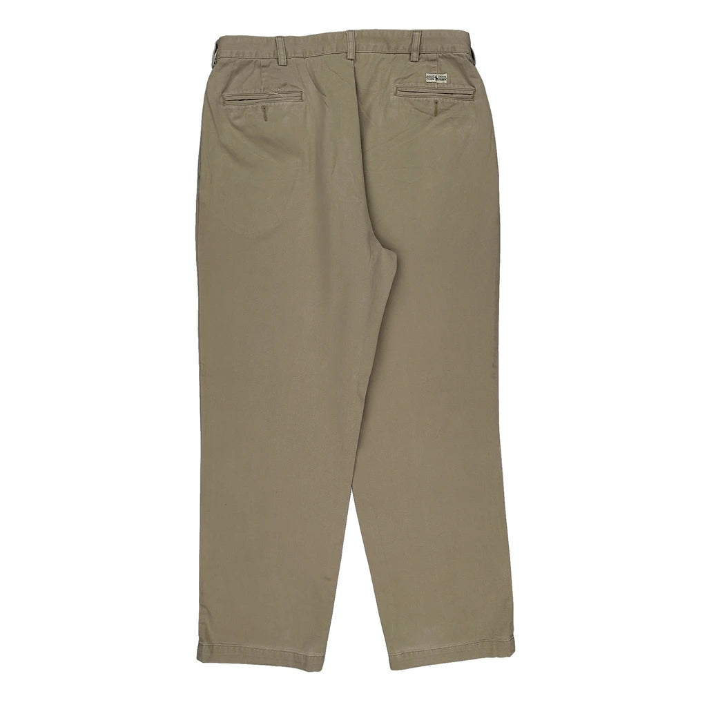 image of Polo By Ralph Lauren Chinos - 35W 31L Beige Cotton