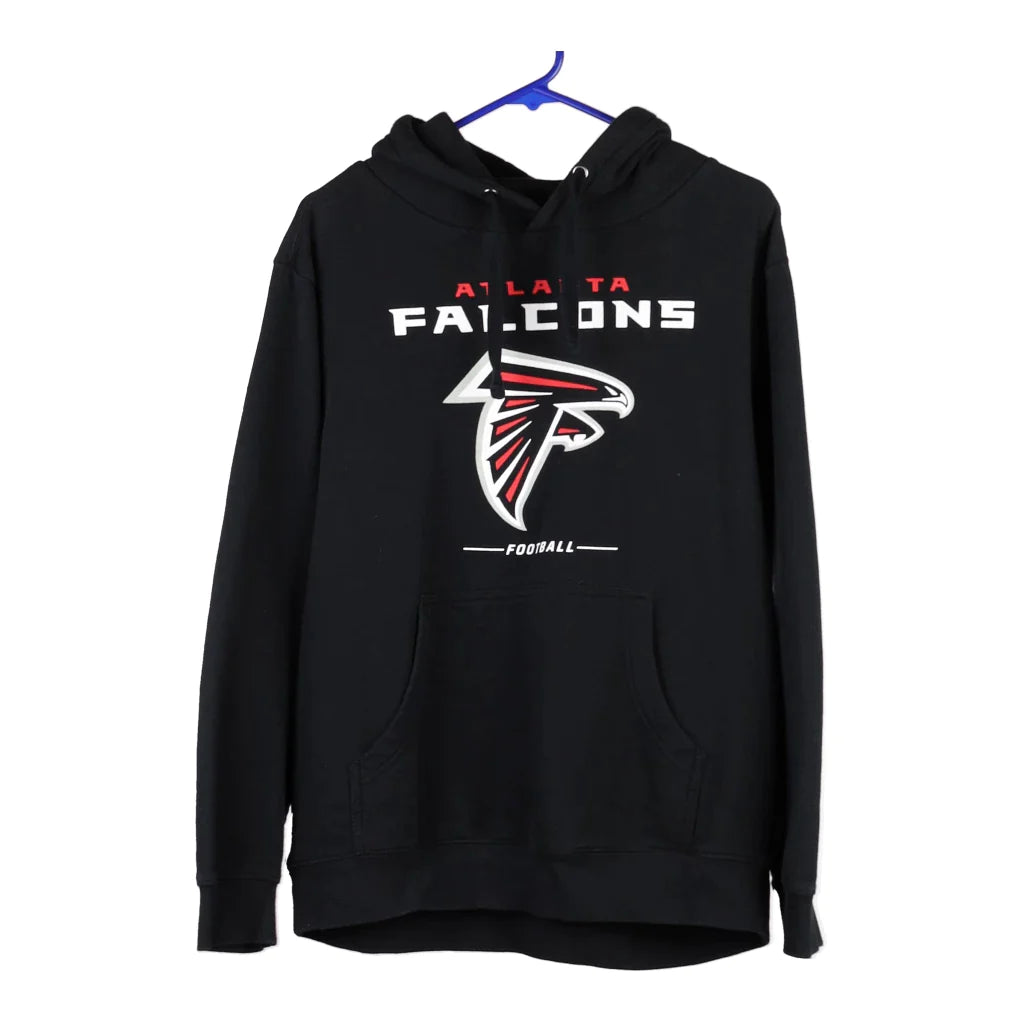 Image of Atlanta Falcons Nfl Hoodie - Medium Black Cotton Blend