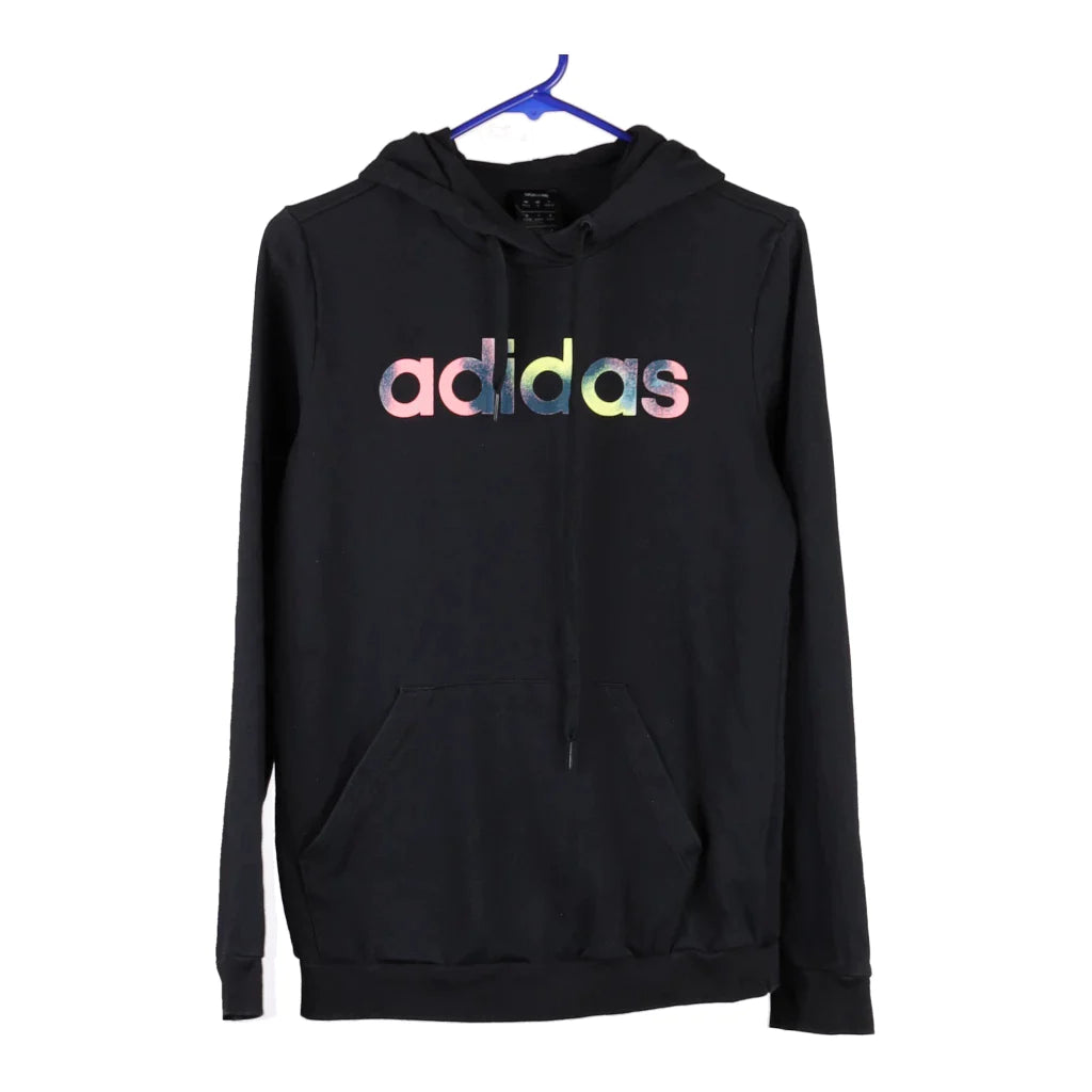 image of Adidas Hoodie - Medium Black Cotton Blend