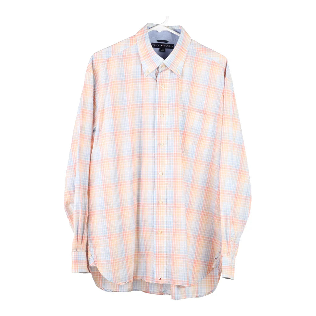 Image of Tommy Hilfiger Checked Shirt - Large Multicoloured Cotton