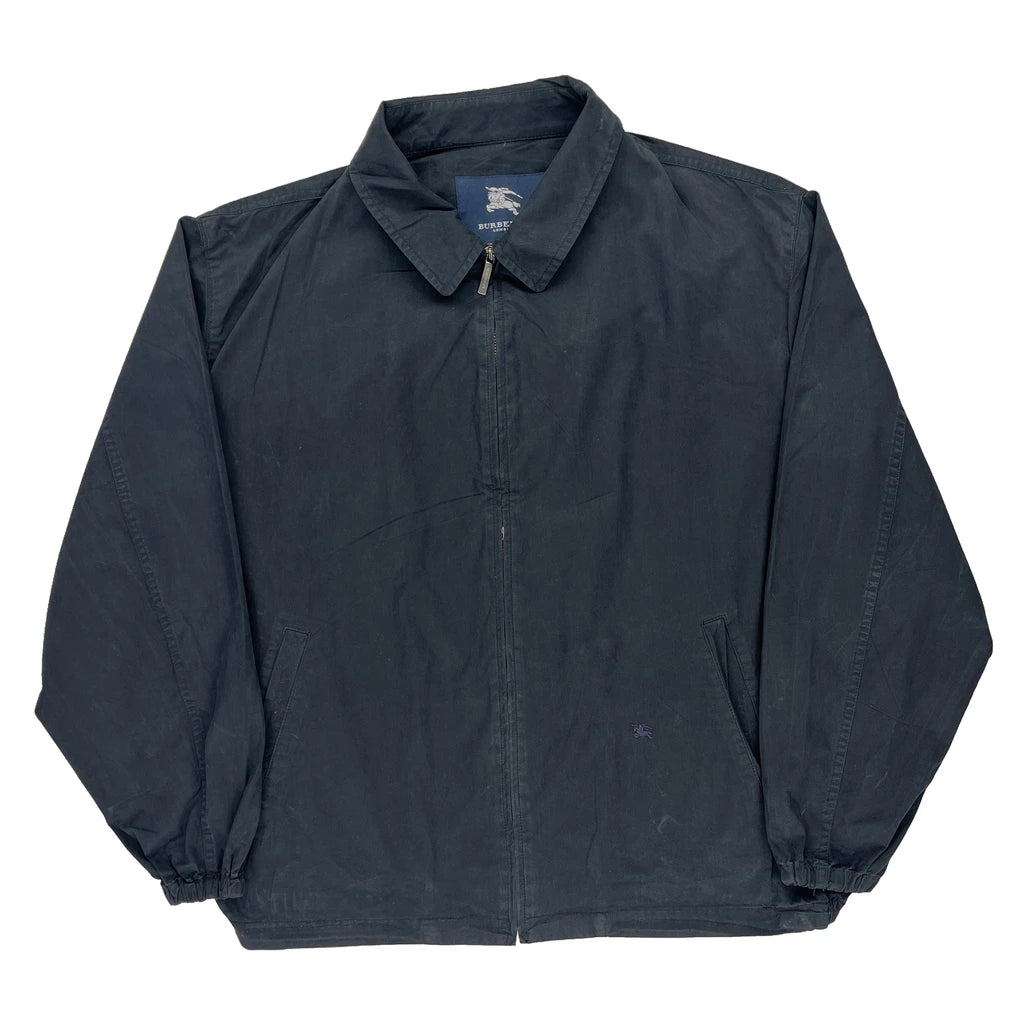 image of Burberry Jacket - No Size Navy Cotton