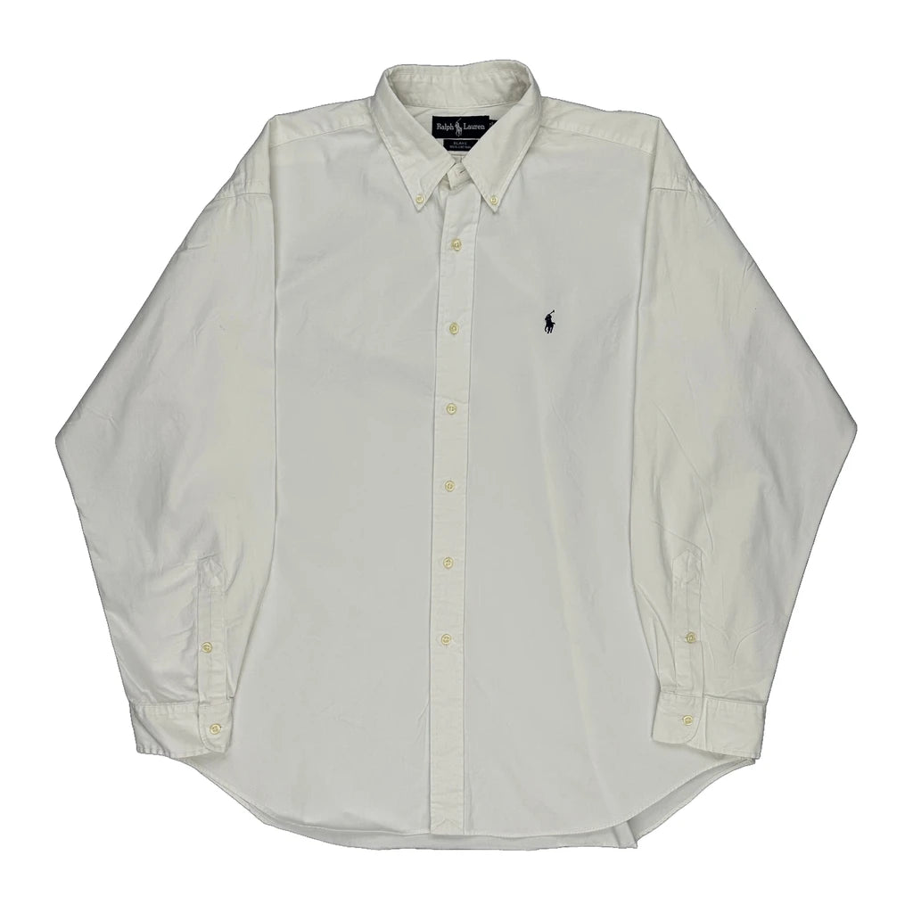 image of Blake Ralph Lauren Shirt - XL White Cotton