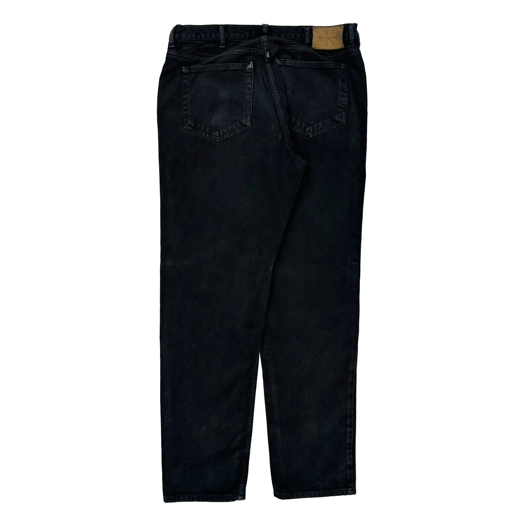 image of Calvin Klein Jeans - 35W 33L Black Cotton
