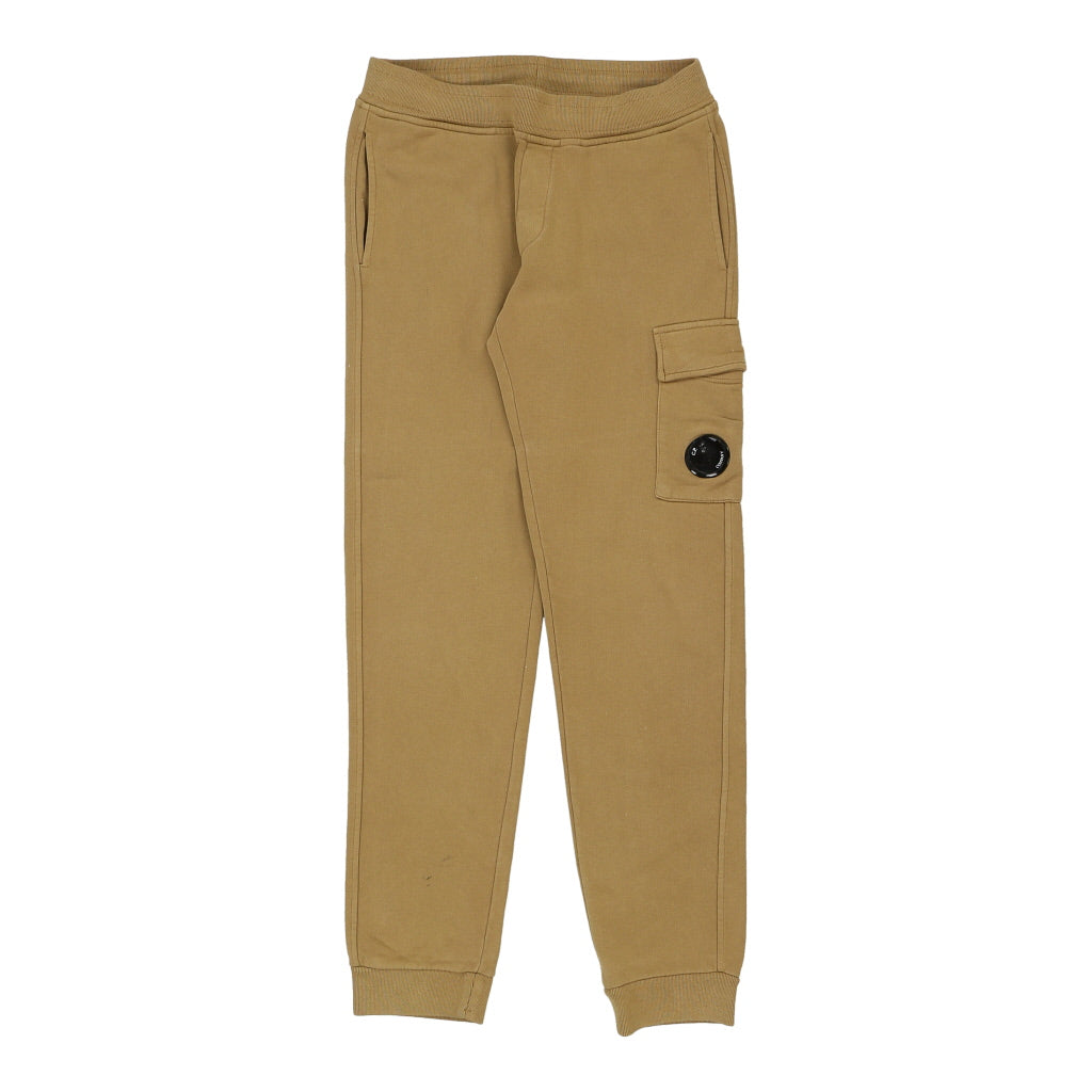 image of Age 12 C.P. Company Joggers - Small Beige Cotton Blend
