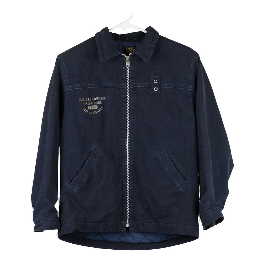 image of Age 12 Lee Jacket - Large Black Cotton