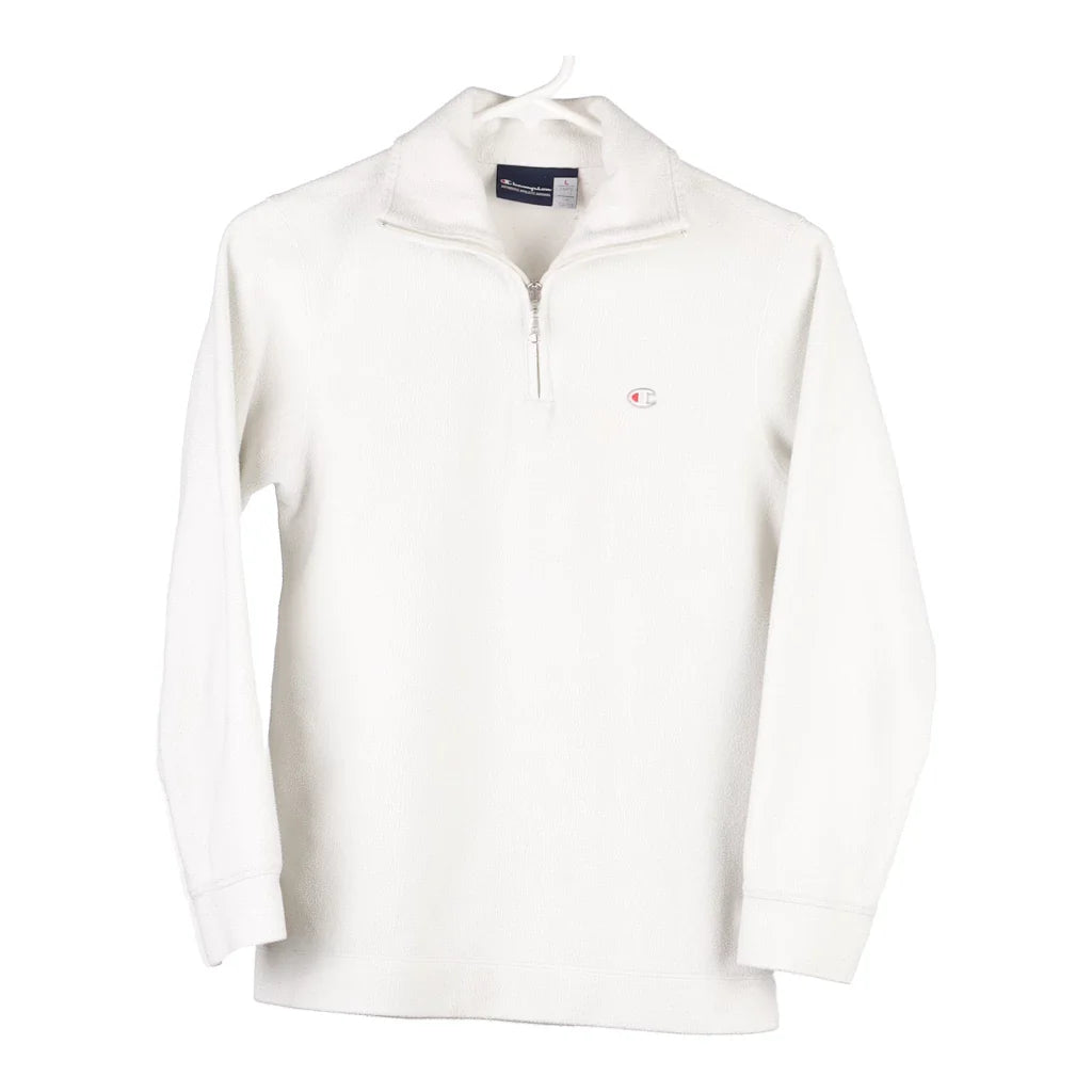 image of Age 11-12 Champion Fleece - Large White Polyester