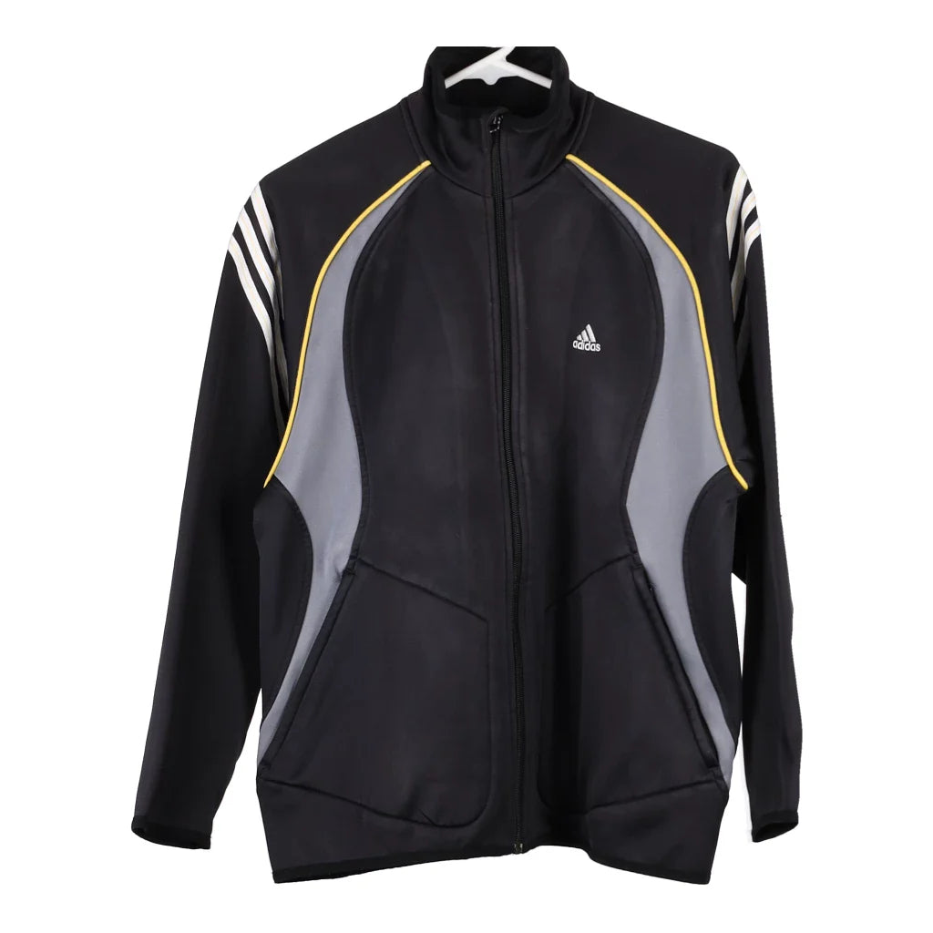 Image of Age 14 Adidas Track Jacket - Large Black Polyester