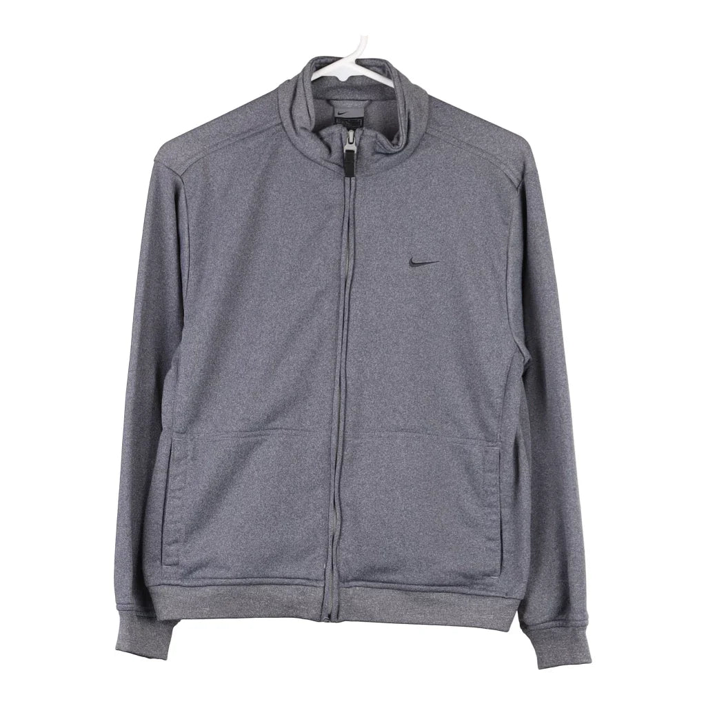 image of Age 14-16 Nike Track Jacket - Large Grey Polyester