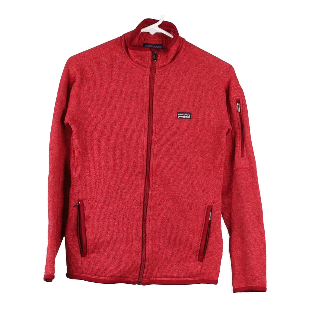 image of Patagonia Fleece - XS Red Polyester