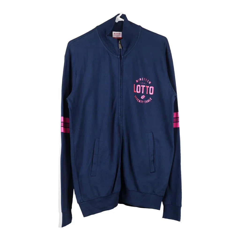 image of Lotto Track Jacket - XL Navy Cotton