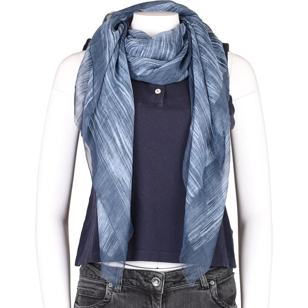 image of Colmar Scarf - No Size Blue Polyester