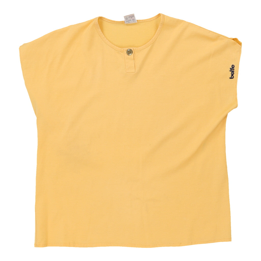 image of Belfe Top - Medium Yellow Cotton