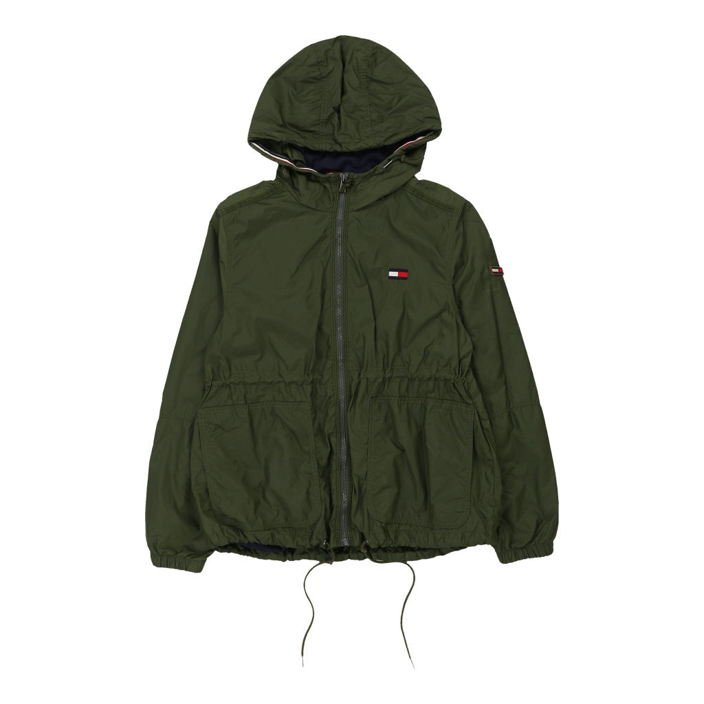 Image of Tommy Hilfiger Jacket - Small Khaki Nylon