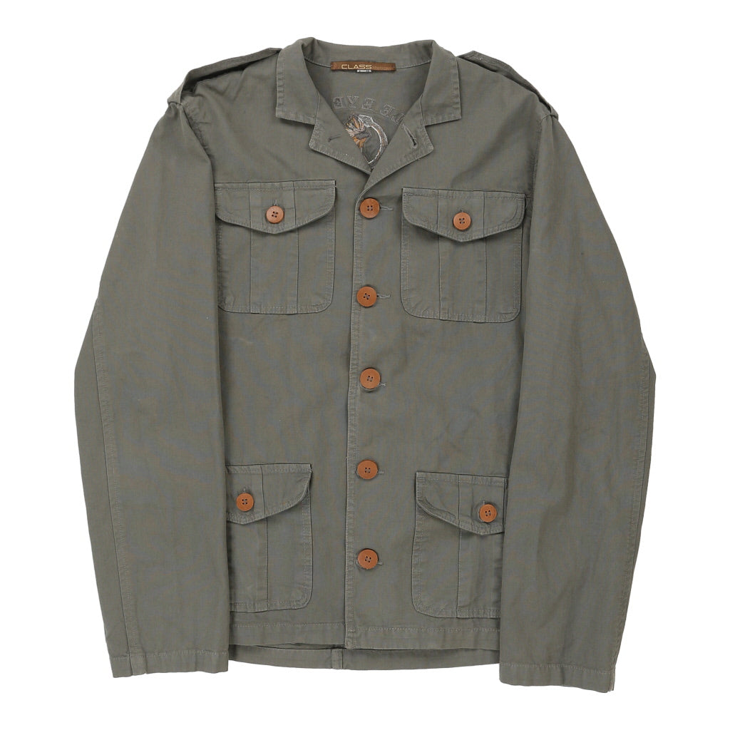 Image of Cavalli Class Jacket - XL Grey Cotton