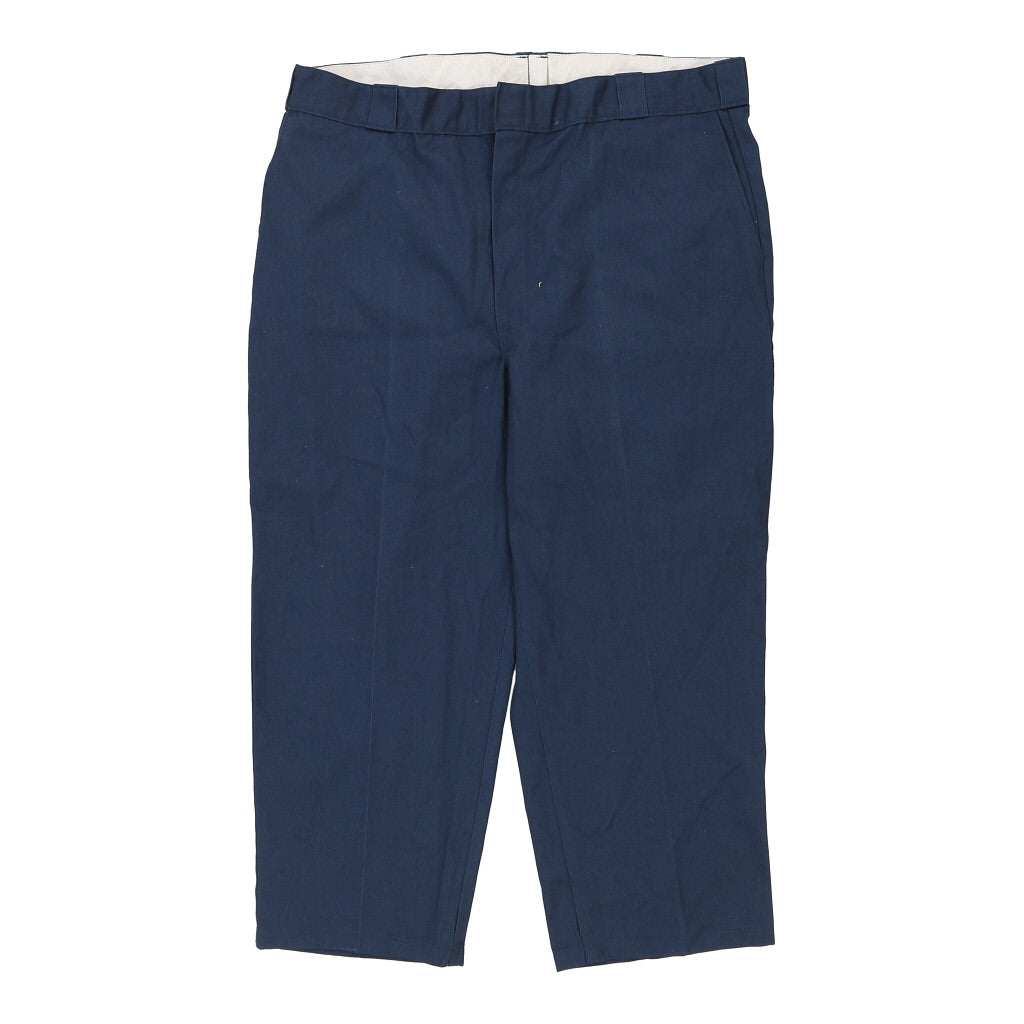 image of Dickies Trousers - 40W 26L Blue Cotton Blend