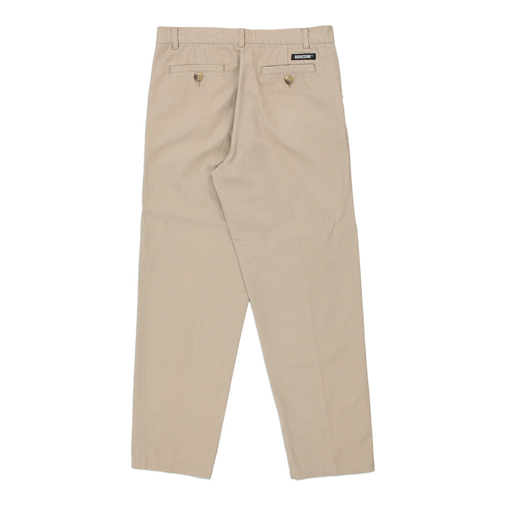 image of Benzene Chinos - 31W 29L Beige Cotton