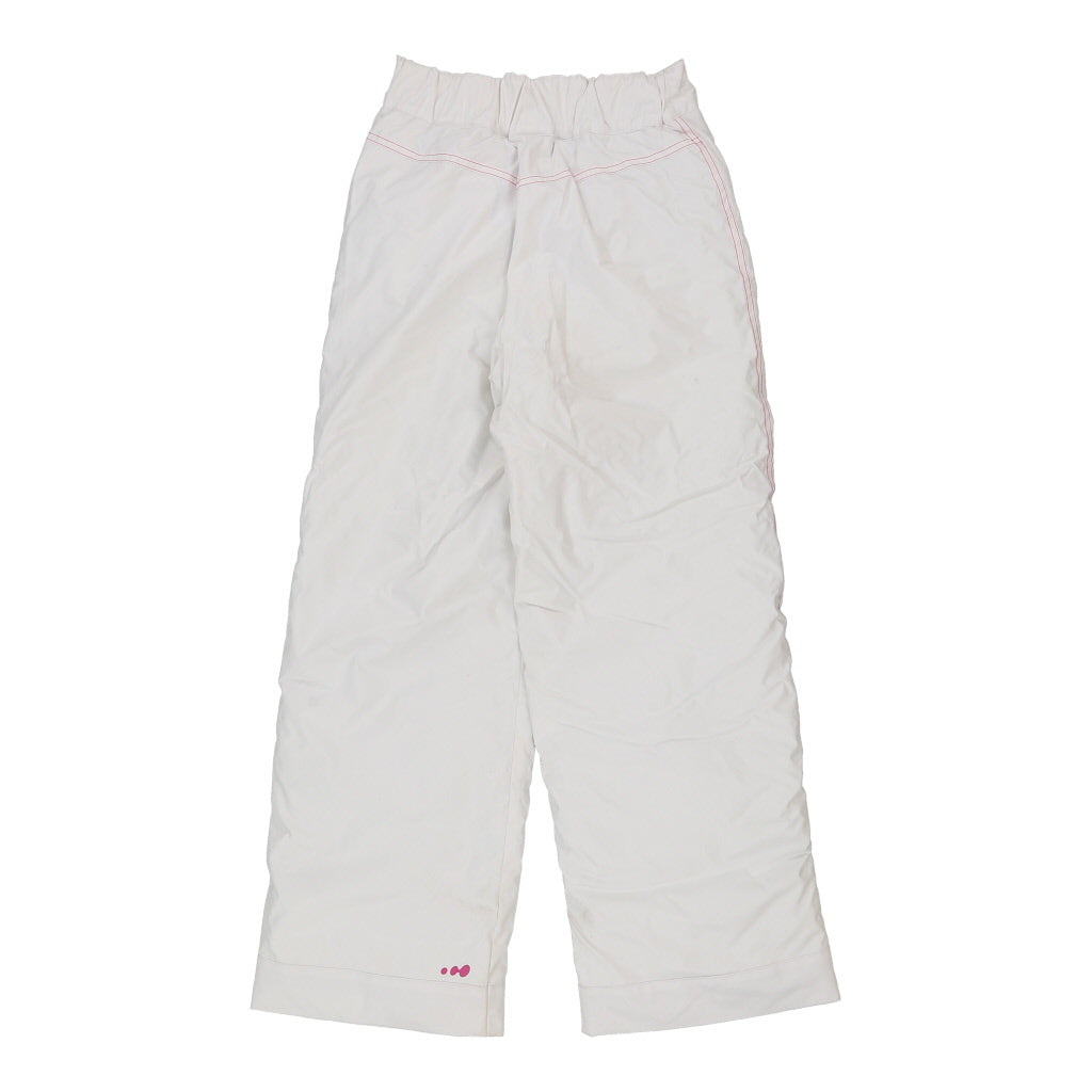 image of Oxylane Ski Trousers - Large White Nylon