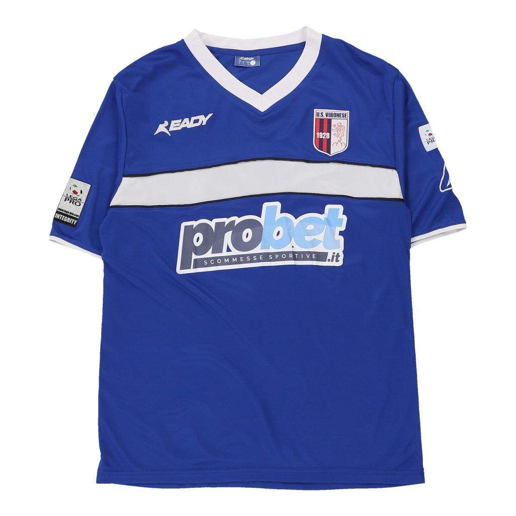 image of U.S. Vibonese Ready Football Shirt - Large Blue Polyester