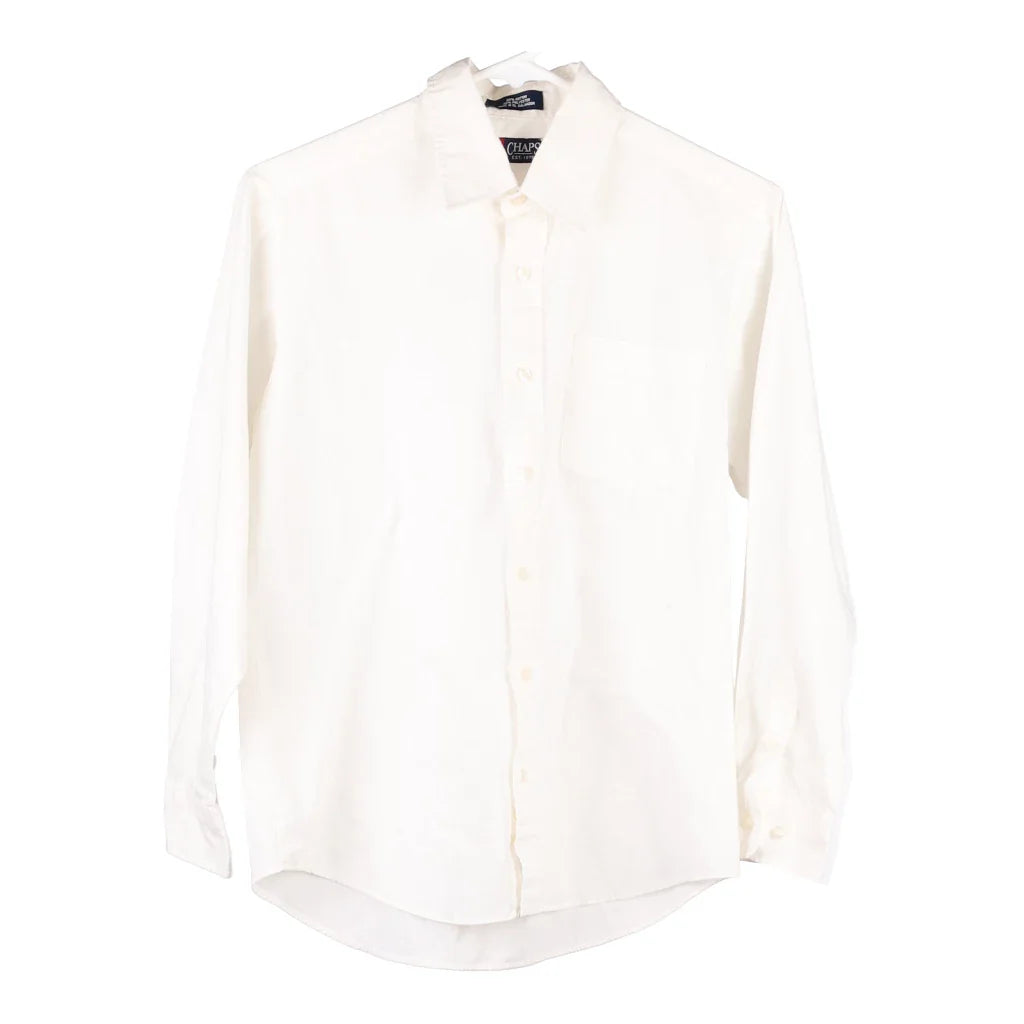 Image of Age 14 Chaps Ralph Lauren Shirt - Large White Cotton Blend