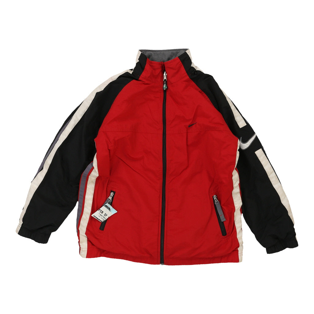 image of Age 14-16 Nike Reversible Jacket - Large Red Polyester