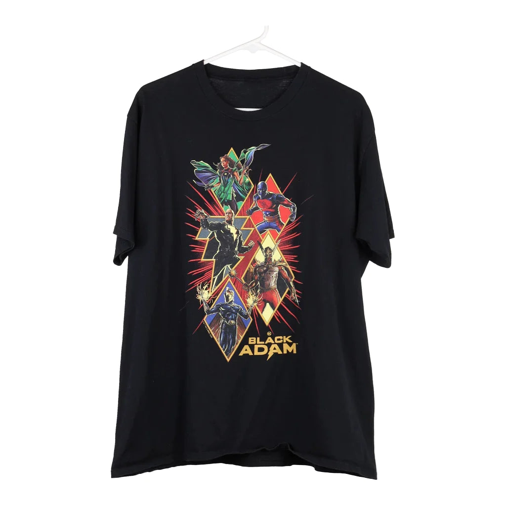 Image of Black Adam Unbranded Graphic T-Shirt - XL Black Cotton