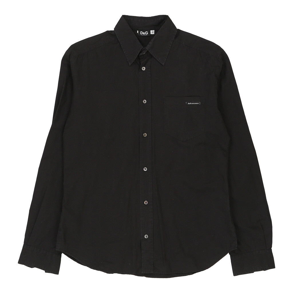 image of Dolce & Gabbana Shirt - Large Black Cotton