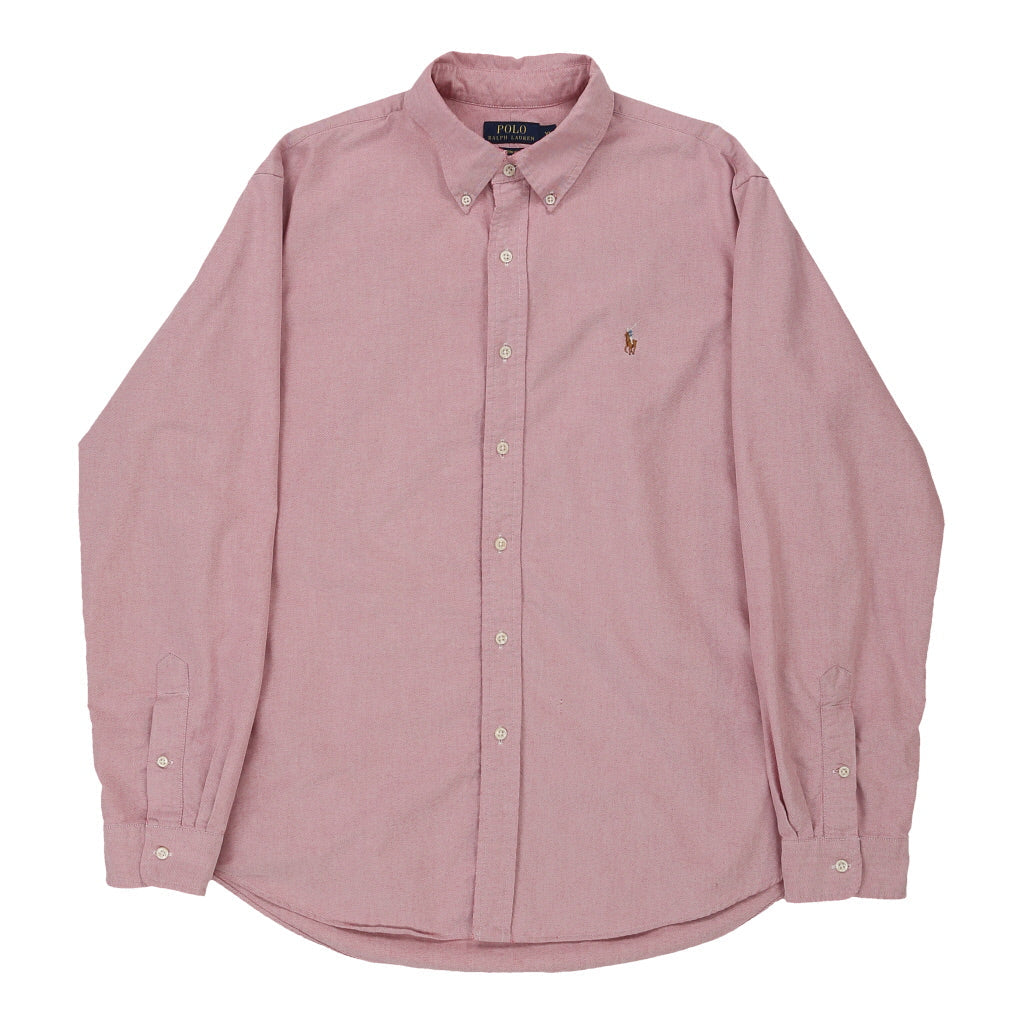 Image of Polo Ralph Lauren Shirt - XL Pink Cotton