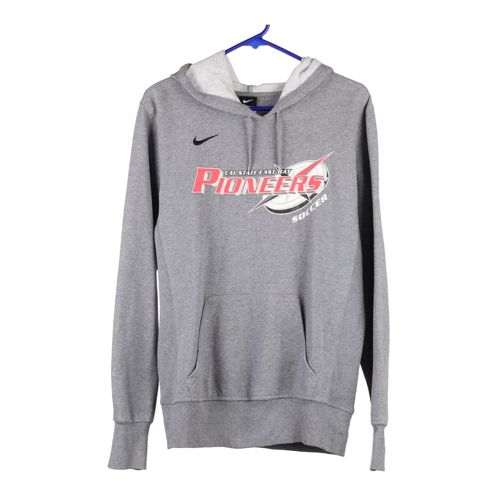 image of Cal State East Bay Pioneers Nike Hoodie - Large Grey Cotton
